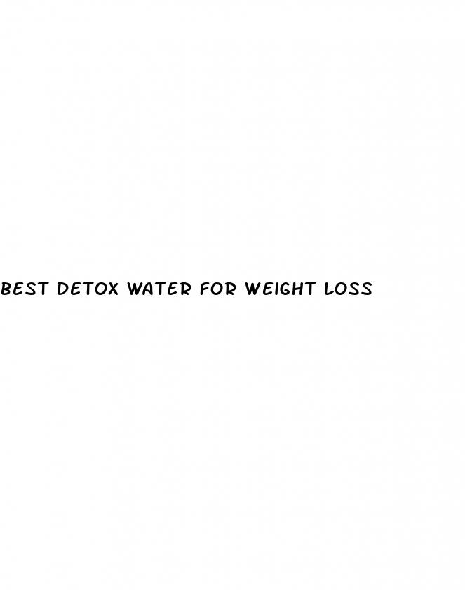 best detox water for weight loss