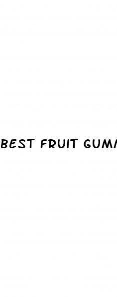best fruit gummies for weight loss