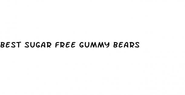 best sugar free gummy bears