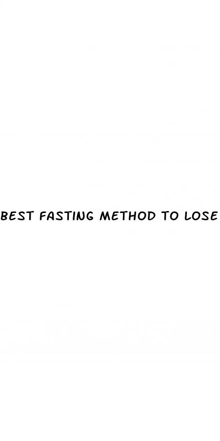 best fasting method to lose weight