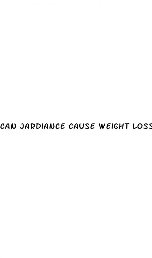 can jardiance cause weight loss