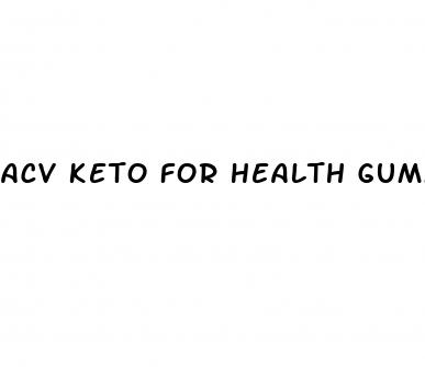 acv keto for health gummies reviews