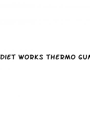 diet works thermo gummies