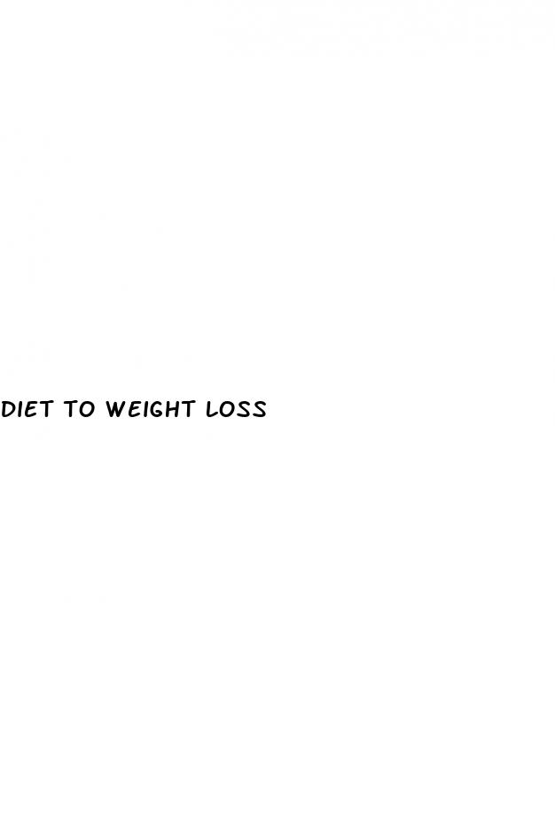 diet to weight loss