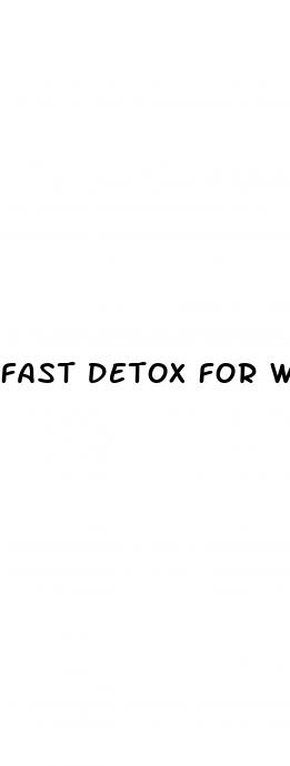 fast detox for weight loss