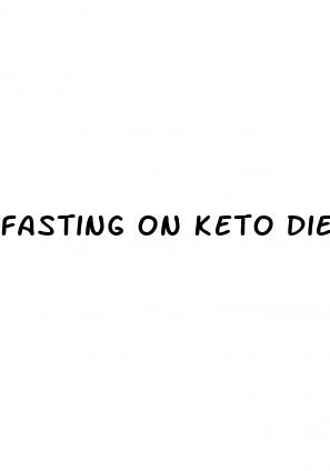 fasting on keto diet