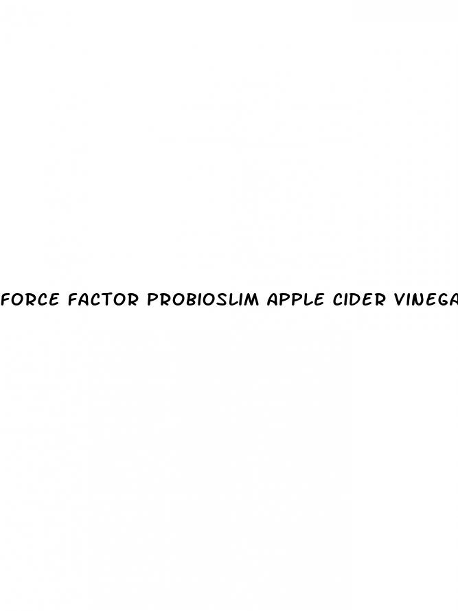 force factor probioslim apple cider vinegar gummies