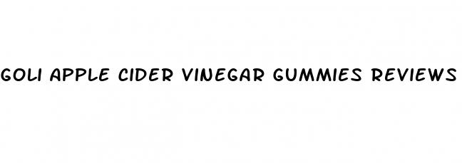 goli apple cider vinegar gummies reviews reddit