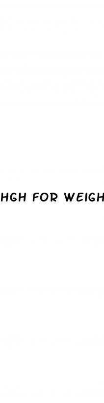 hgh for weight loss