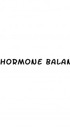 hormone balance for weight loss