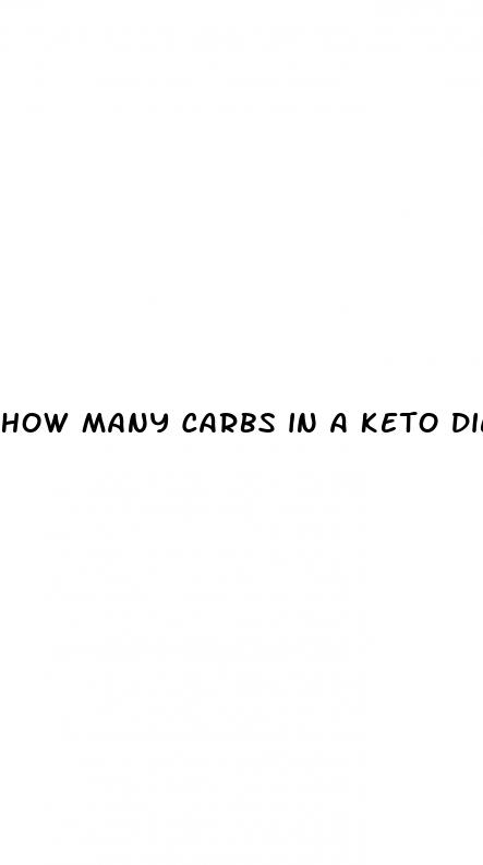 how many carbs in a keto diet