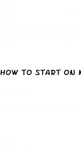 how to start on keto diet