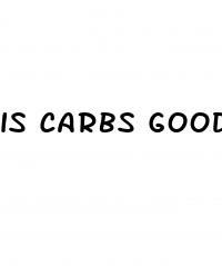 is carbs good for weight loss