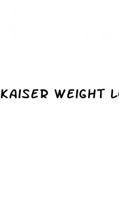 kaiser weight loss surgery