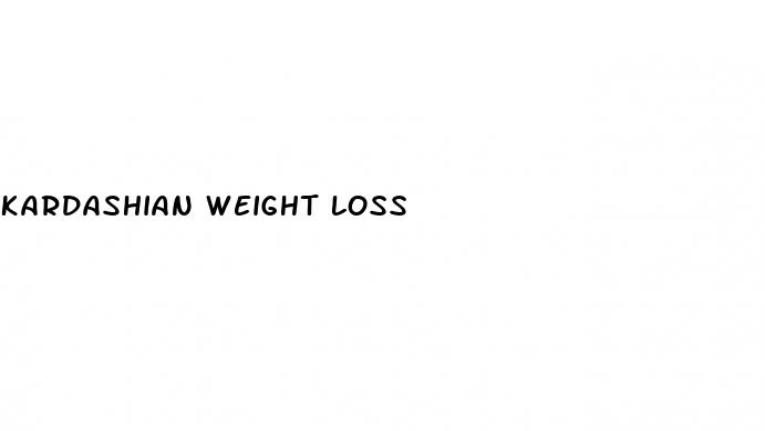 kardashian weight loss