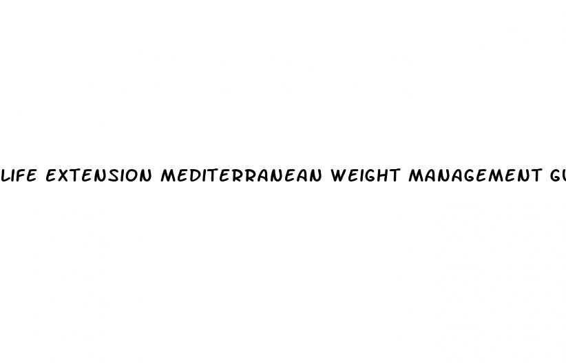 life extension mediterranean weight management gummies