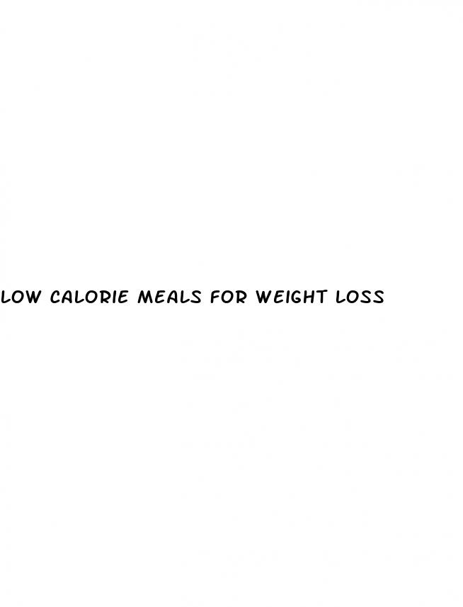 low calorie meals for weight loss