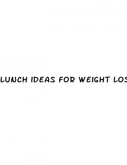 lunch ideas for weight loss