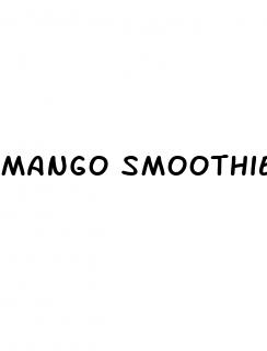 mango smoothie for weight loss