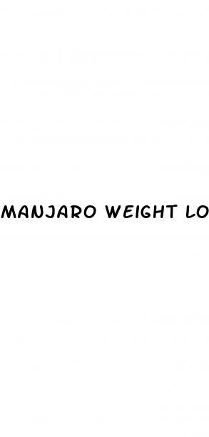 manjaro weight loss
