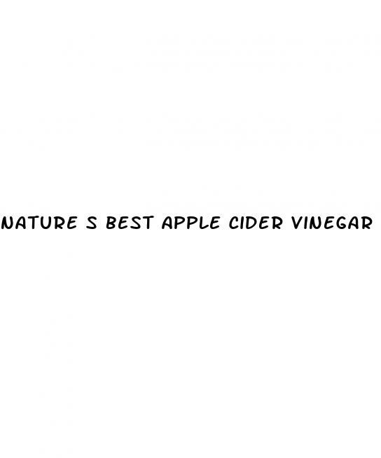 nature s best apple cider vinegar gummies