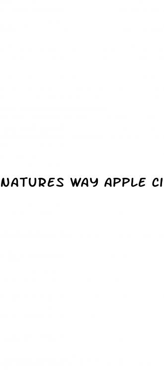 natures way apple cider vinegar gummies