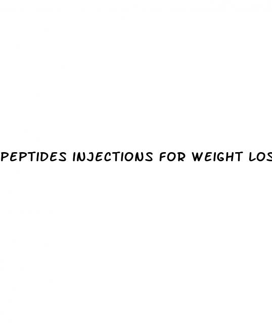 peptides injections for weight loss