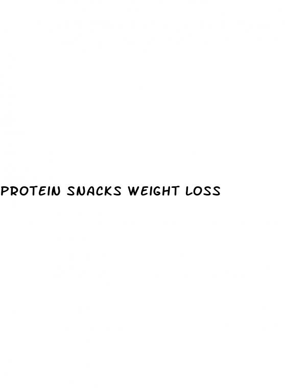 protein snacks weight loss