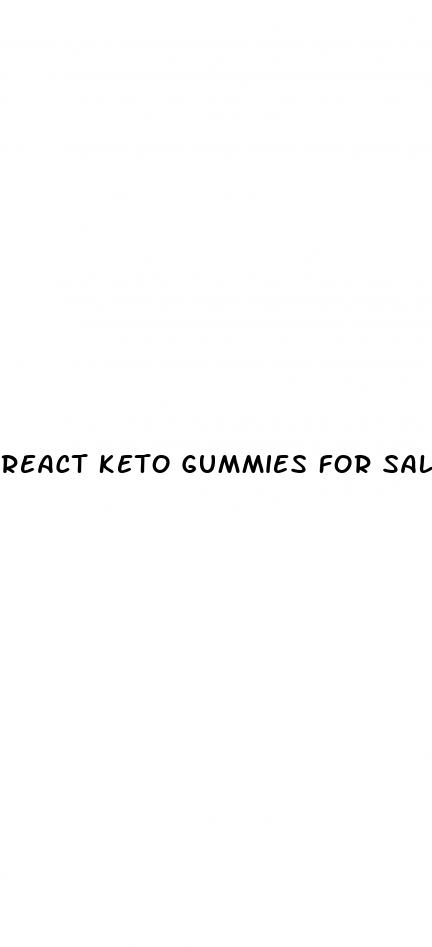react keto gummies for sale