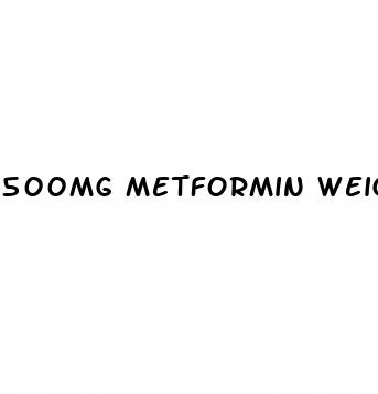 500mg metformin weight loss