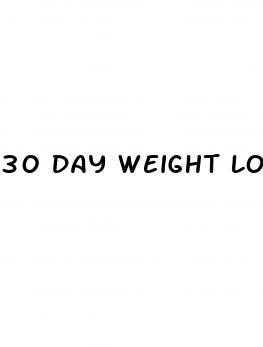 30 day weight loss meal plan