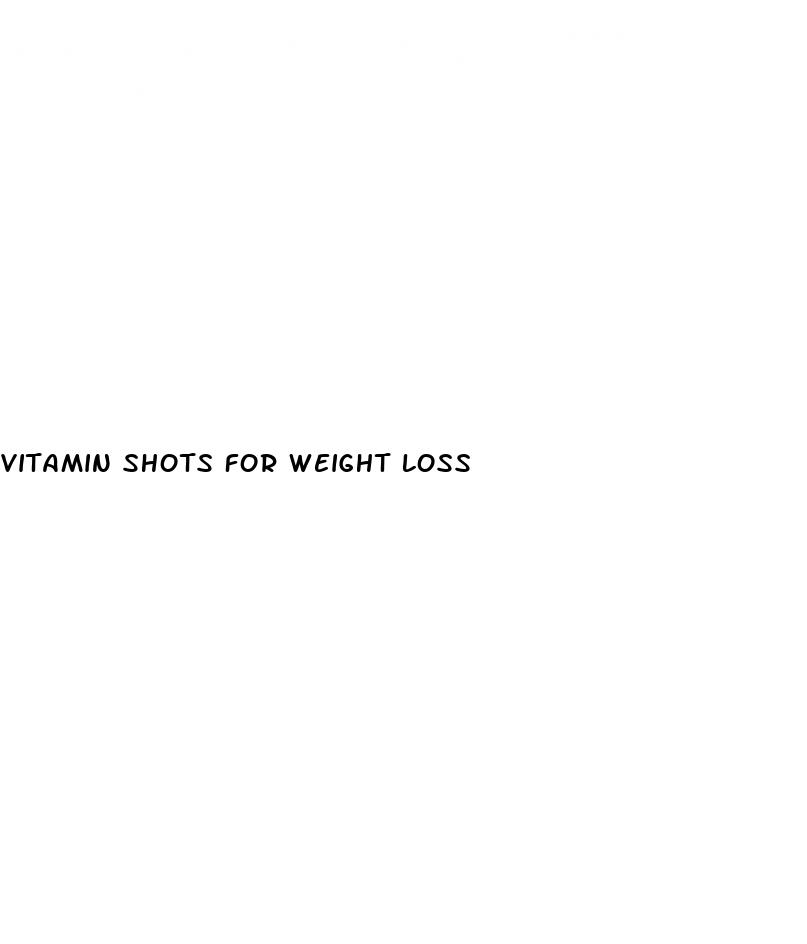 vitamin shots for weight loss