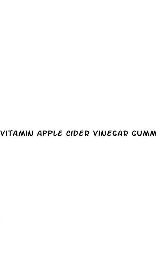 vitamin apple cider vinegar gummies