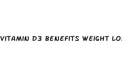 vitamin d3 benefits weight loss