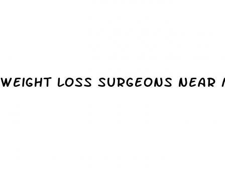 weight loss surgeons near me