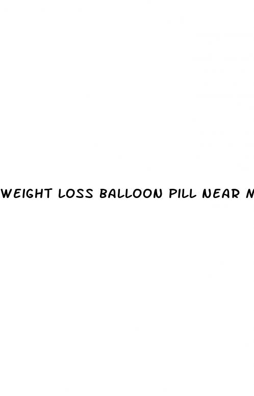 weight loss balloon pill near me