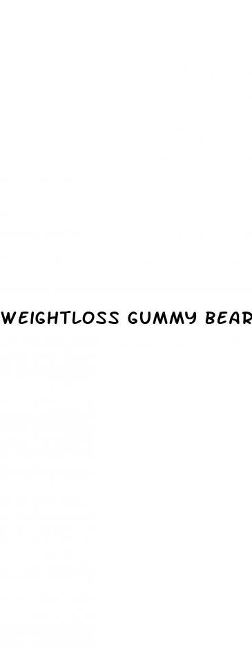 weightloss gummy bears