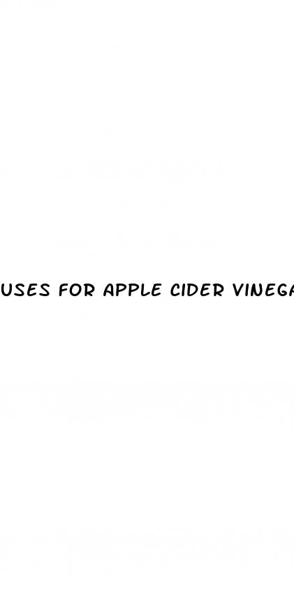 uses for apple cider vinegar