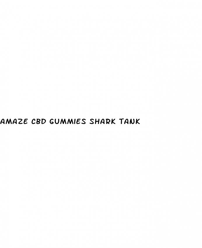 amaze cbd gummies shark tank