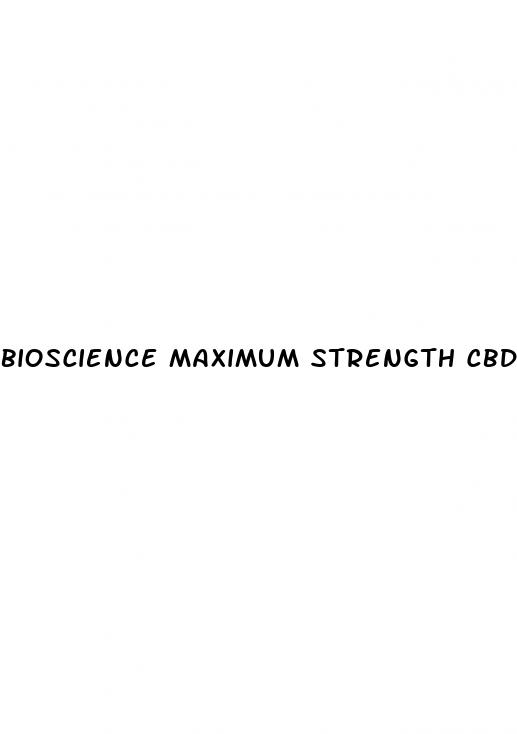 bioscience maximum strength cbd gummies 300mg