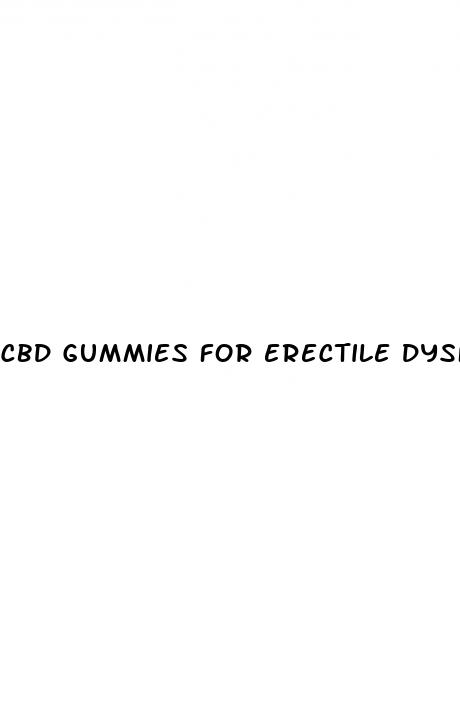 cbd gummies for erectile dysfunction shark tank