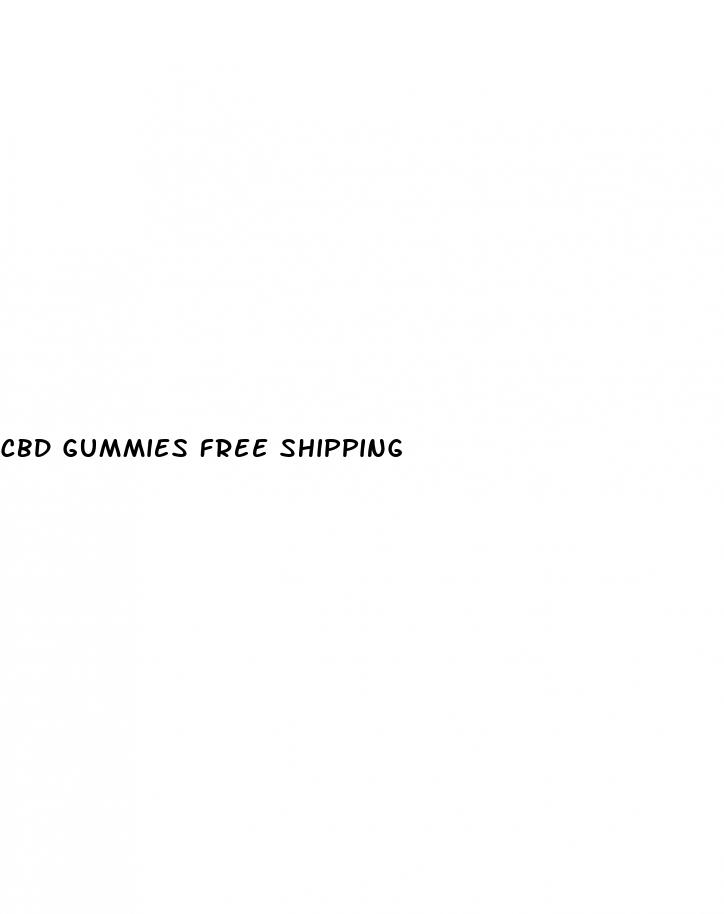 cbd gummies free shipping