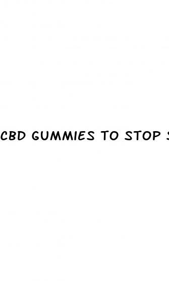 cbd gummies to stop smoking reviews