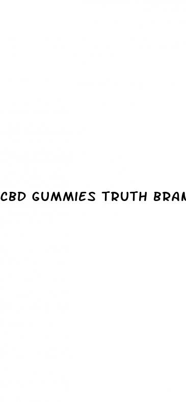 cbd gummies truth brand