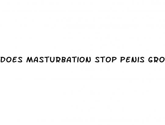 does masturbation stop penis growth