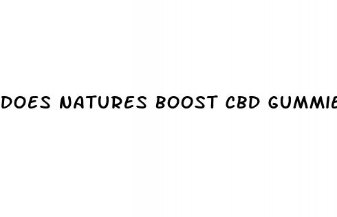 does natures boost cbd gummies help with ed