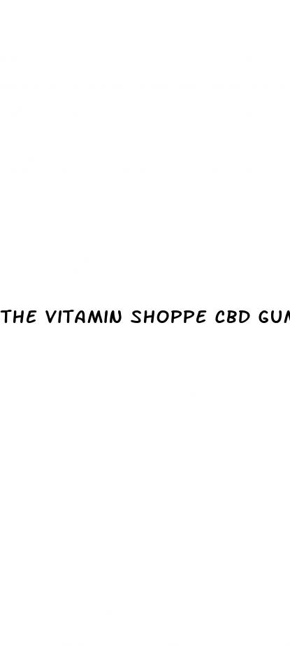 the vitamin shoppe cbd gummies