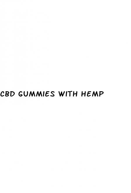 cbd gummies with hemp