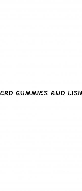 cbd gummies and lisinopril