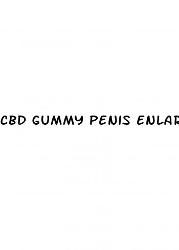 cbd gummy penis enlargement